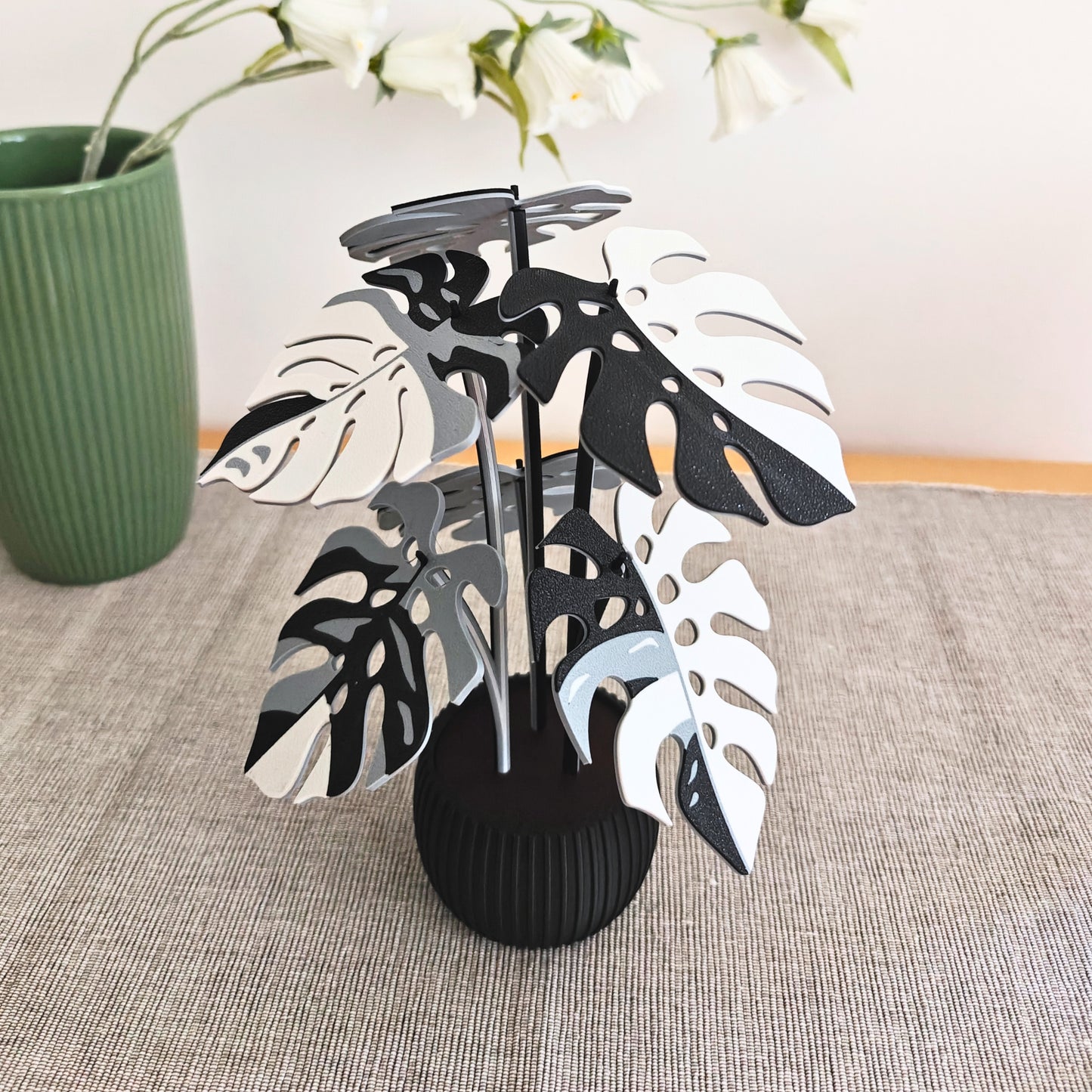 Set podmetača Monstera - listovi s rupicama