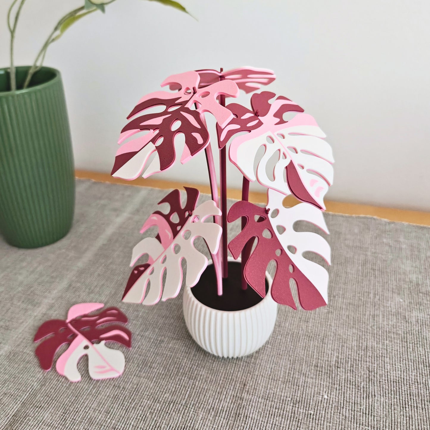Set podmetača Monstera - listovi s rupicama