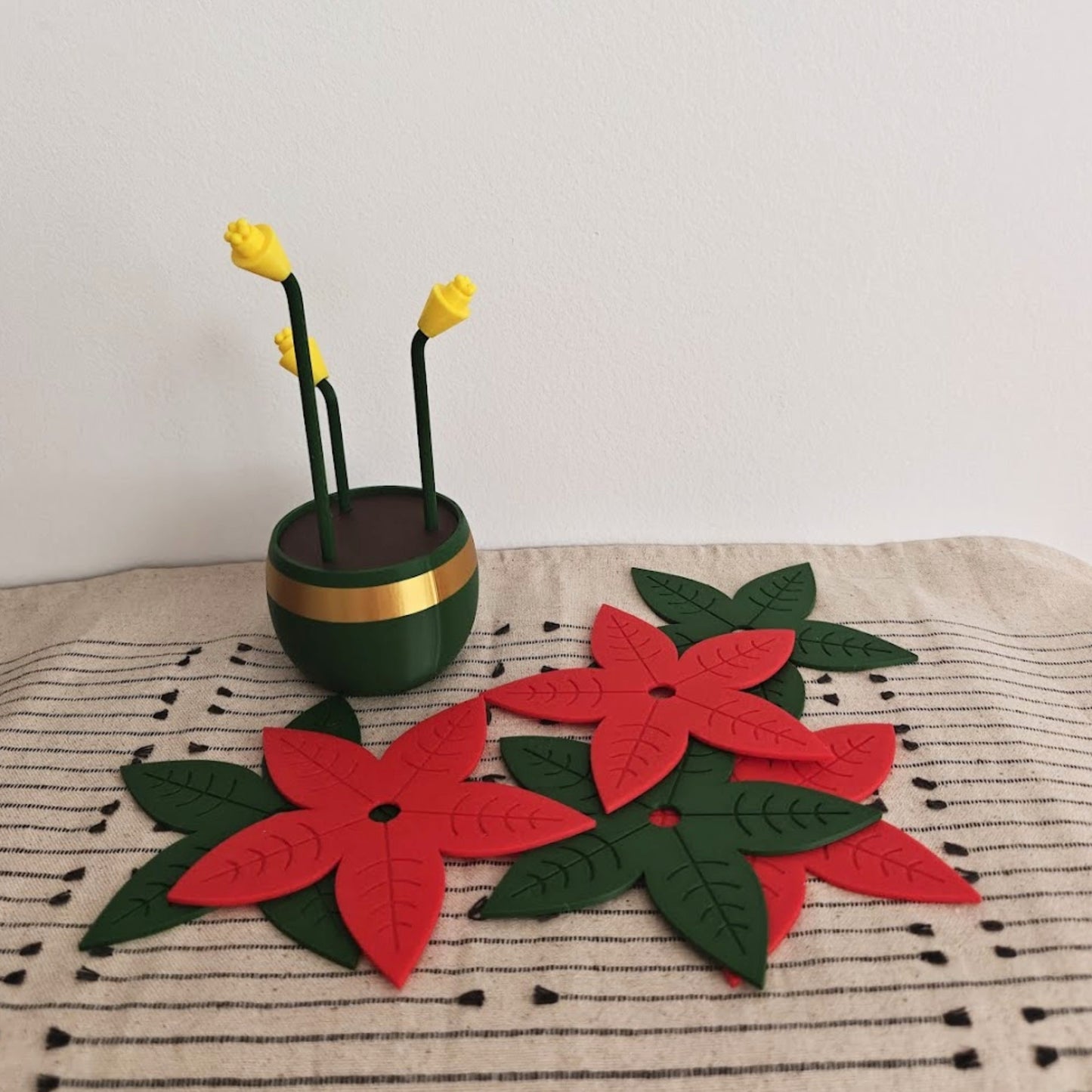 Set podmetača Božićna zvijezda
