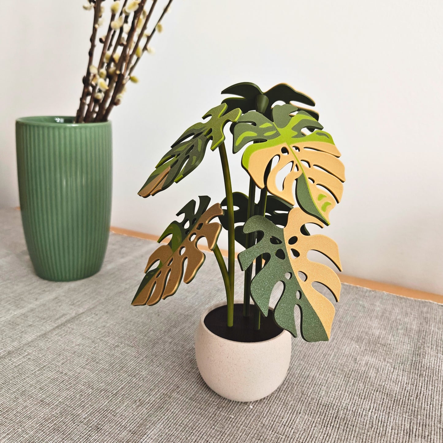 Set podmetača Monstera - listovi s rupicama