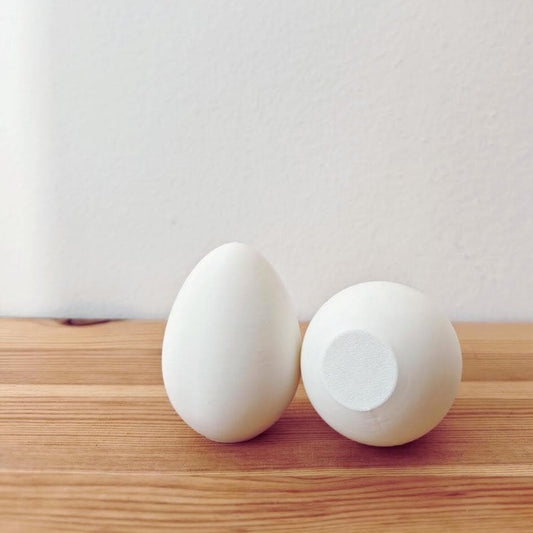 White 3D Printed Eggs, Plain Eggs for DIY Projects, Blank Egg Coloring, Easter Egg Paint, Easter Crafts, Table Decorations