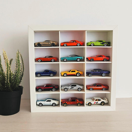 Grid Inserts for IKEA Sannahed Frame, 1:64 Miniature Display Organizer, 3D printed