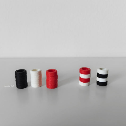 Miniature Tire Stacks, 1:64 Scale Race Track Diorama Props, 3D Printed Mini Displays, Model Scenes, Crafts, Hobby Projects