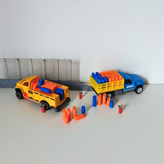 Minijaturne plinske boce, mjerilo 1/64