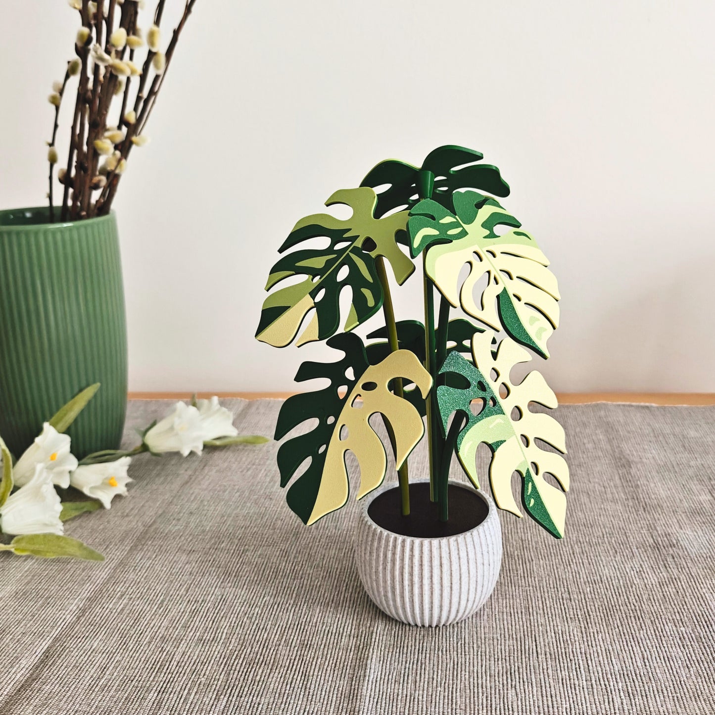 Set podmetača Monstera - listovi s rupicama