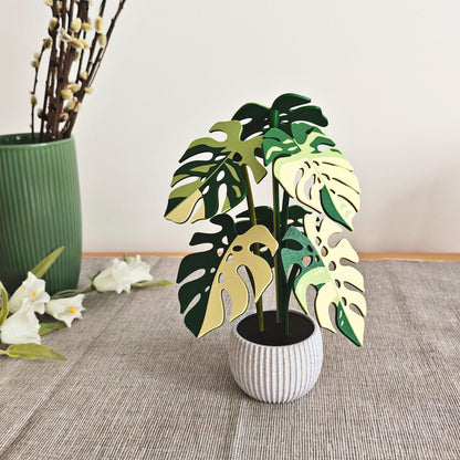 Set podmetača Monstera - listovi s rupicama