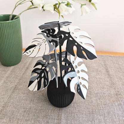 Set podmetača Monstera - listovi s rupicama