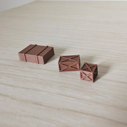 Set od 3 sanduka u mjerilu 1/64, 1/24, 1/18