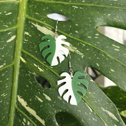 Naušnice Monstera