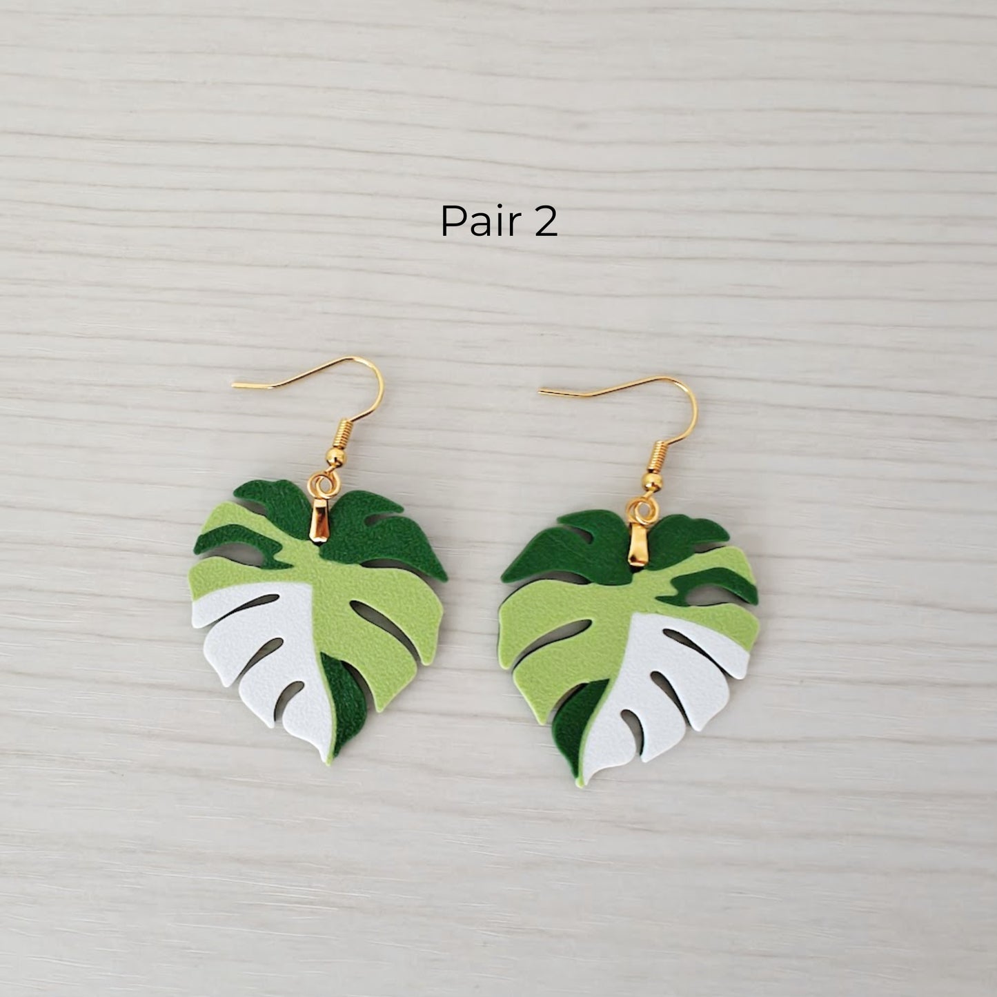 Naušnice Monstera