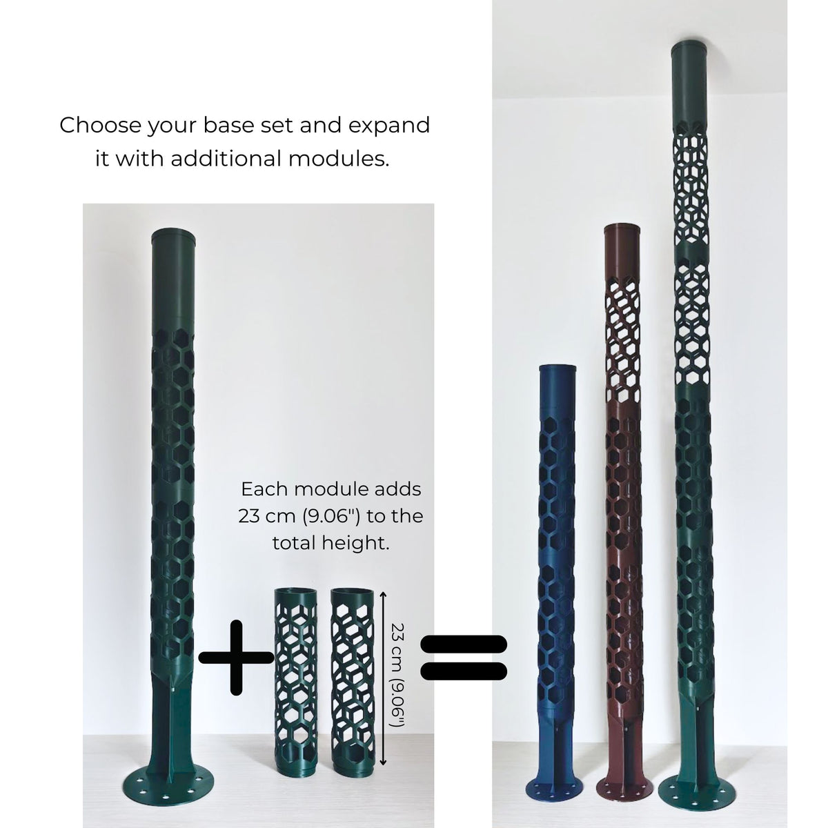 Modularna potpora za biljke - moss pole Ø 6 cm