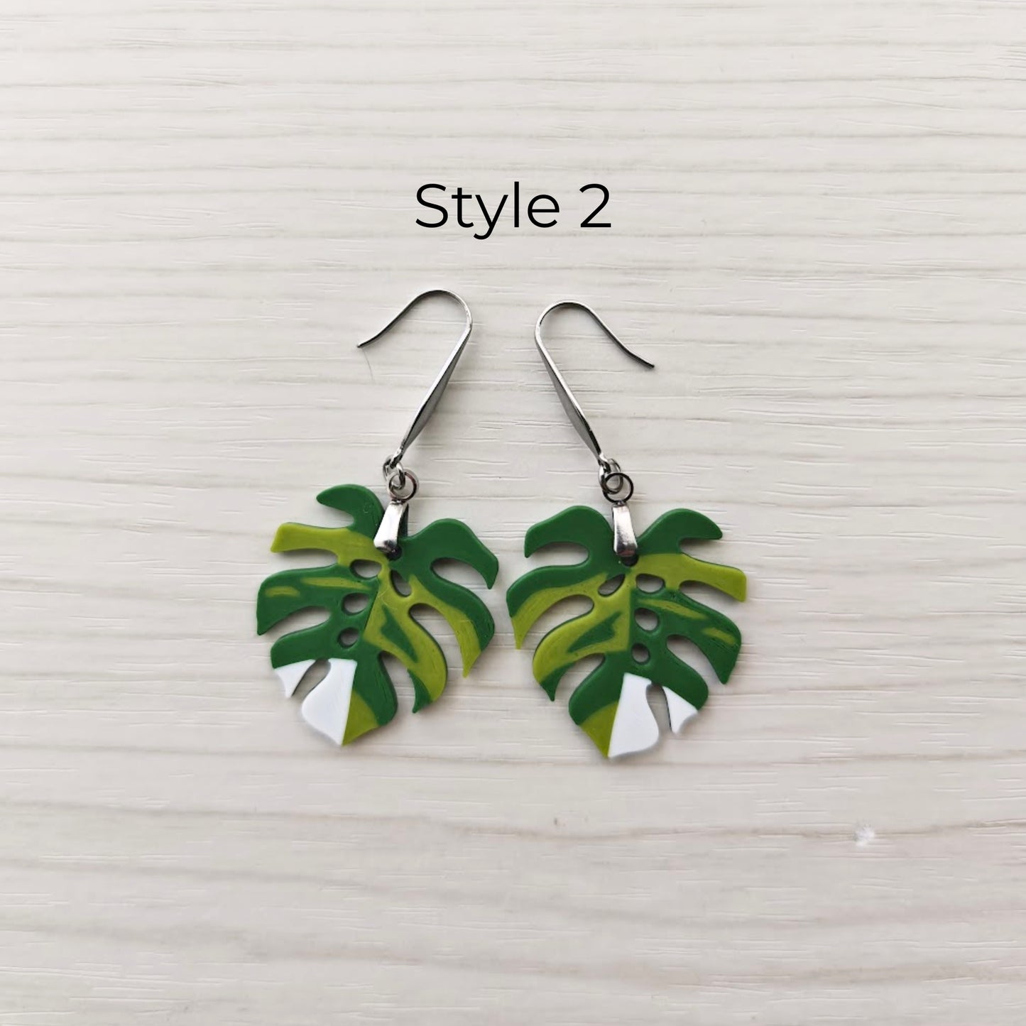 Naušnice Monstera, listovi s rupicama
