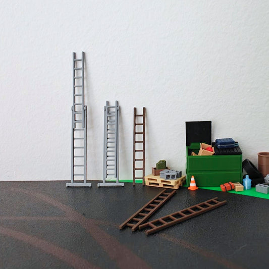 Minijaturne ljestve na izvlačenje u mjerilu 1/64