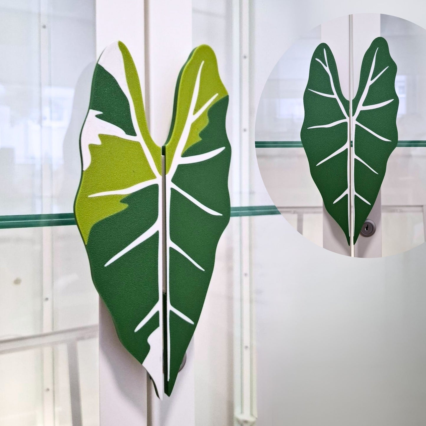 Alocasia Frydek ručke za IKEA MILSBO ili RUDSTA vitrinu