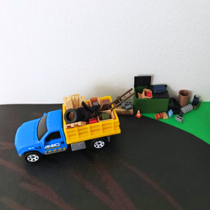 Minijaturne ljestve na izvlačenje u mjerilu 1/64