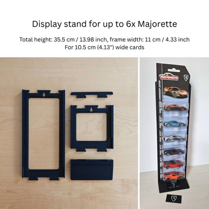 Zidni nosač ili stalak za Majorette autiće