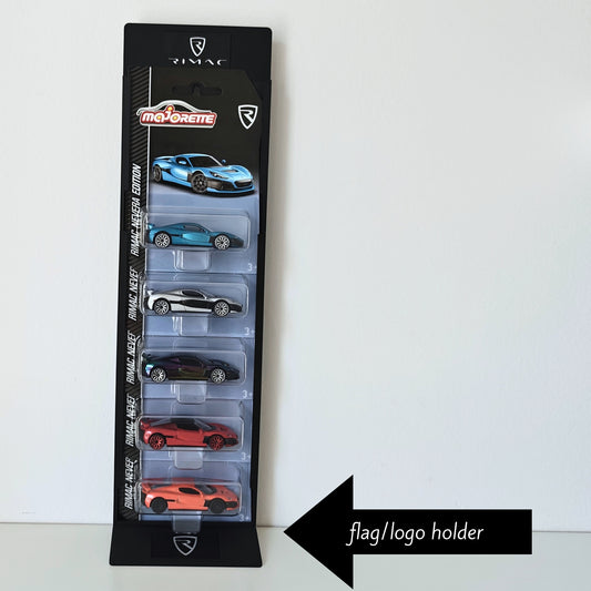 Zastavice za modularni organizator za Hot Wheels, Matchbox, Majorette