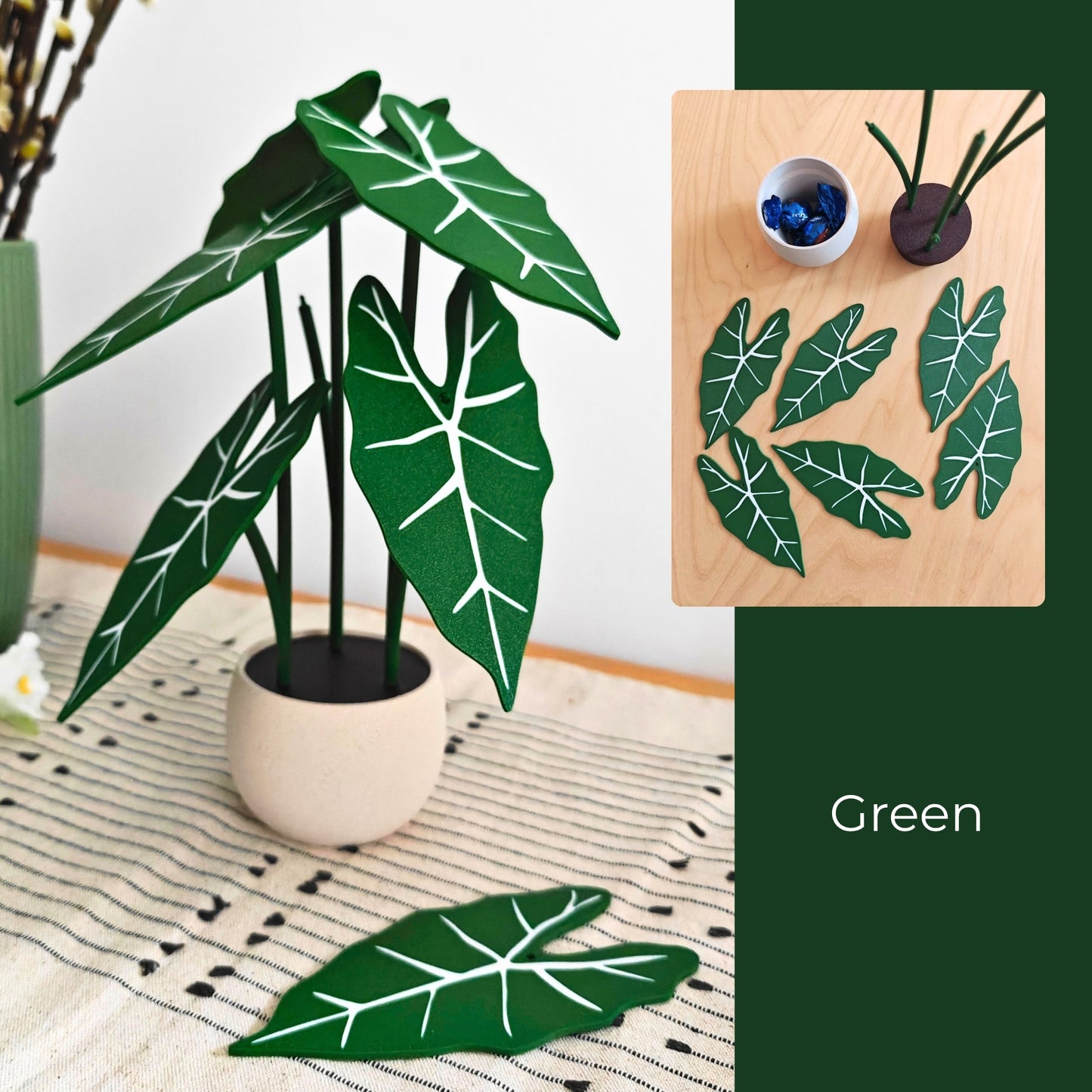 Set podmetača Alocasia Frydek