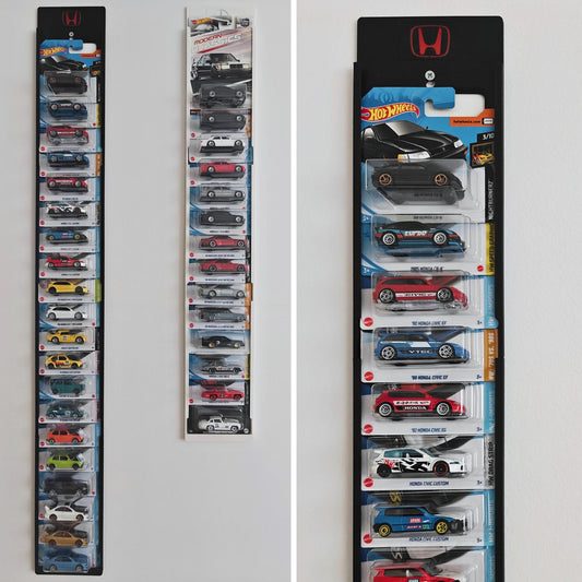 Hot Wheels Mainline Wall Mount or Stand, Fits 5, 10, or 20 Mainline Cars, Modular & Expandable Organizer