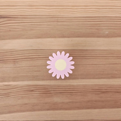 Pink Flower Handles for Drawer or Door, Cabinet Pull, Door knob, Floral Design, 3d print