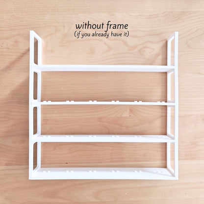 Grid Inserts for IKEA Sannahed Frame, Lego Figurine Display Organizer, 3D printed Inlay