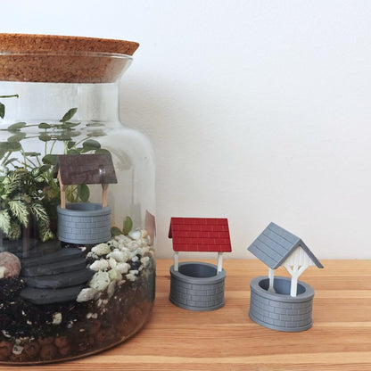 Mini Wishing Well for Terrariums