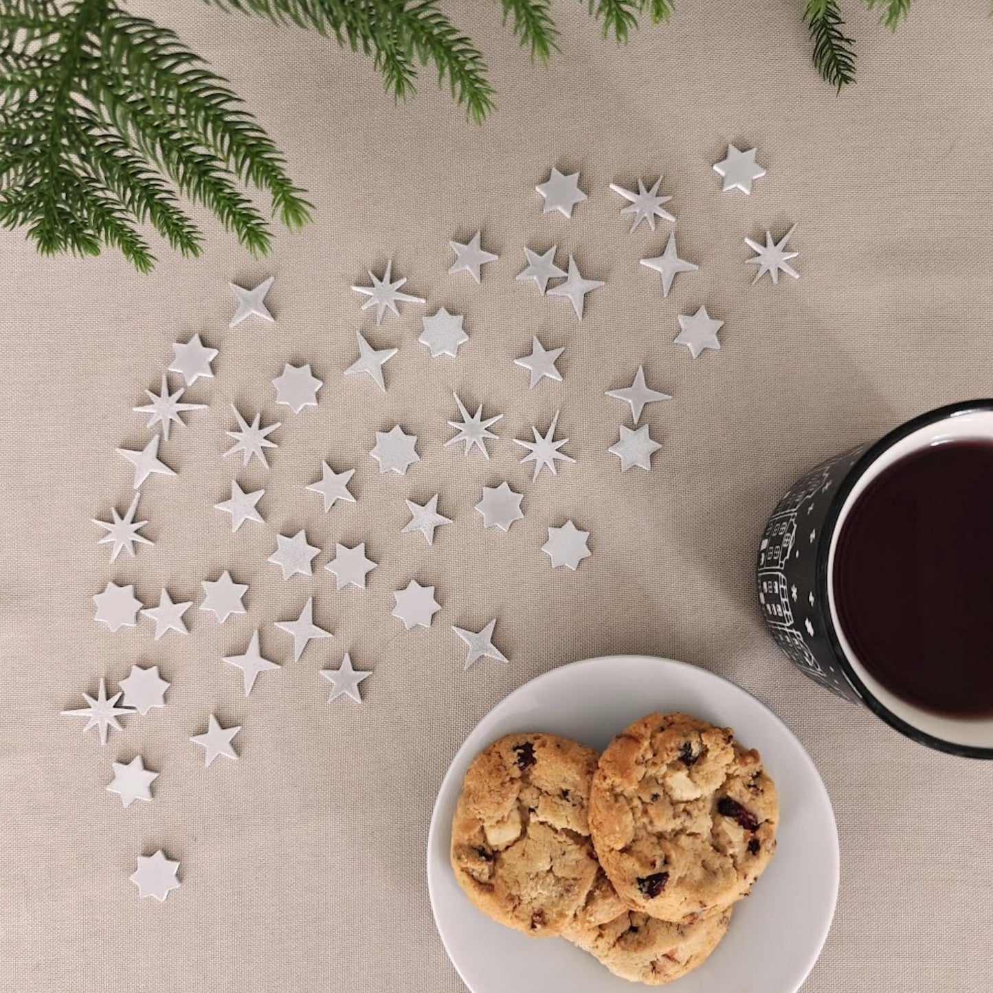 Star Confetti, 5 Shapes, 3D Printed Table Decor, Party Decorations, Holiday Wedding Birthday Scatter, Custom Colors Available, Gift Wrapping