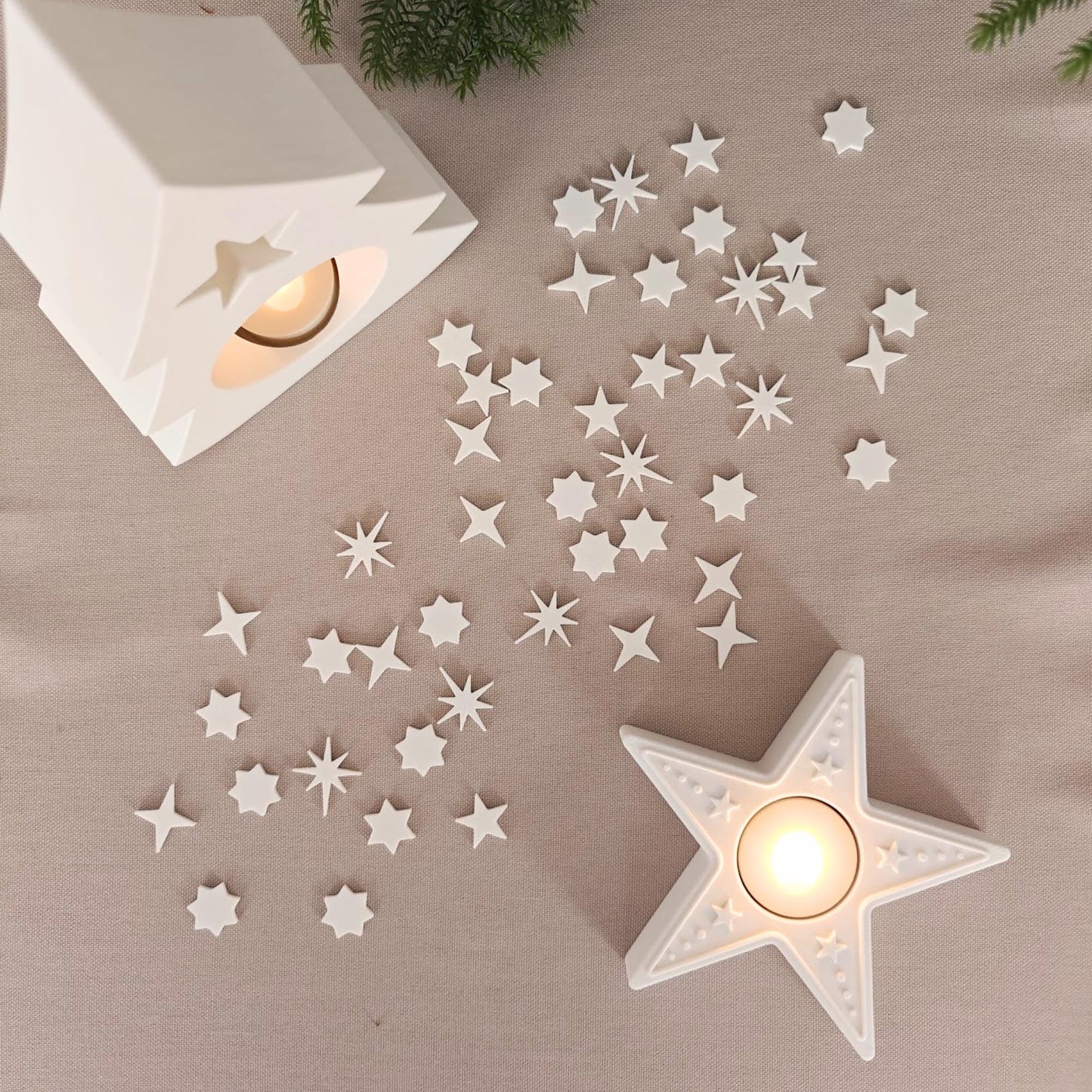 Star Confetti, 5 Shapes, 3D Printed Table Decor, Party Decorations, Holiday Wedding Birthday Scatter, Custom Colors Available, Gift Wrapping