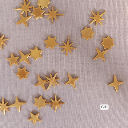 Star Confetti, 5 Shapes, 3D Printed Table Decor, Party Decorations, Holiday Wedding Birthday Scatter, Custom Colors Available, Gift Wrapping
