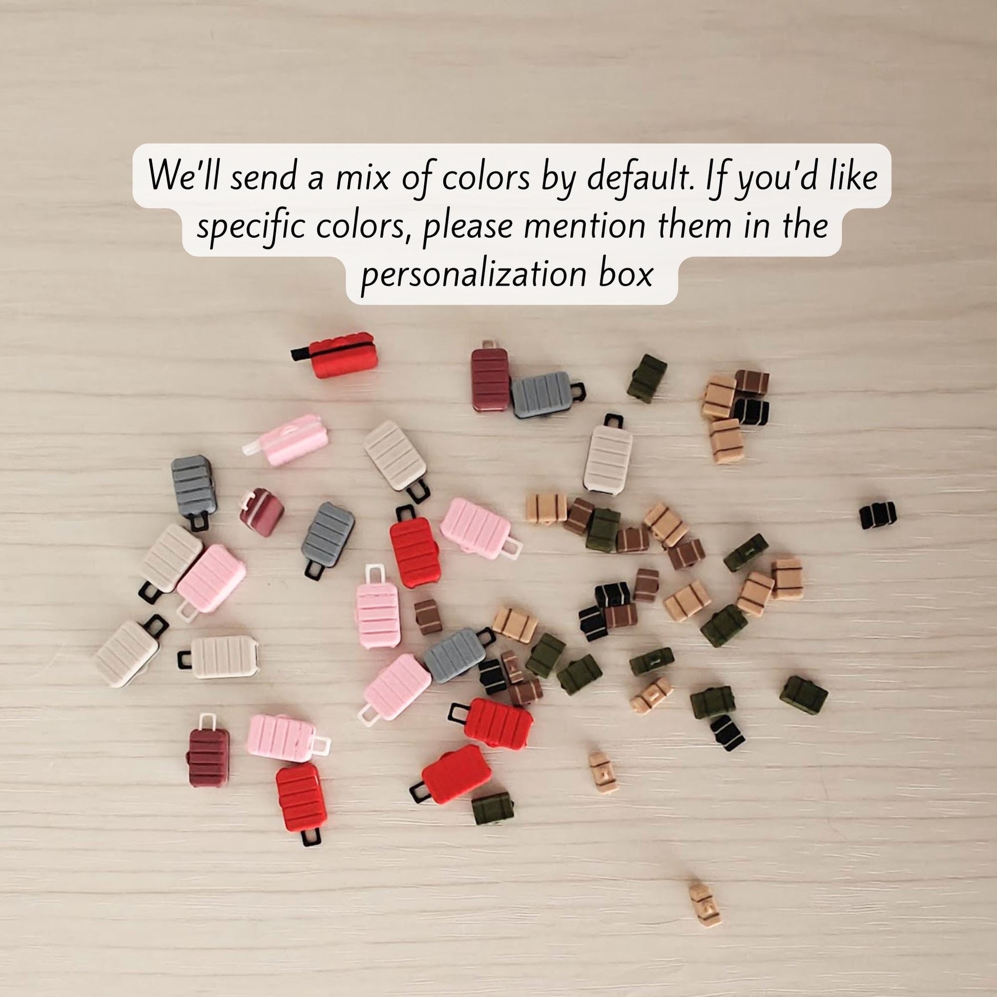 We’ll send a mix of colors by default. If you’d like specific colors, please mention them in the personalization box