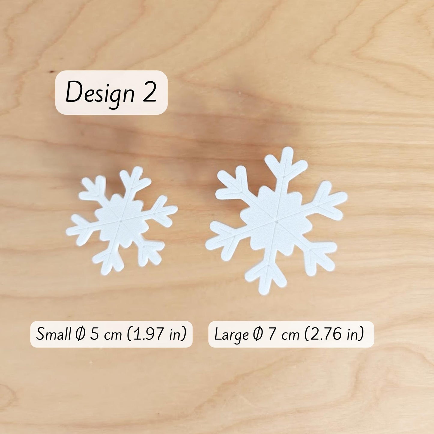 Snowflake Knobs for Door or Drawer, Winter Drawer Pulls, Cabinet Handles, 3d print