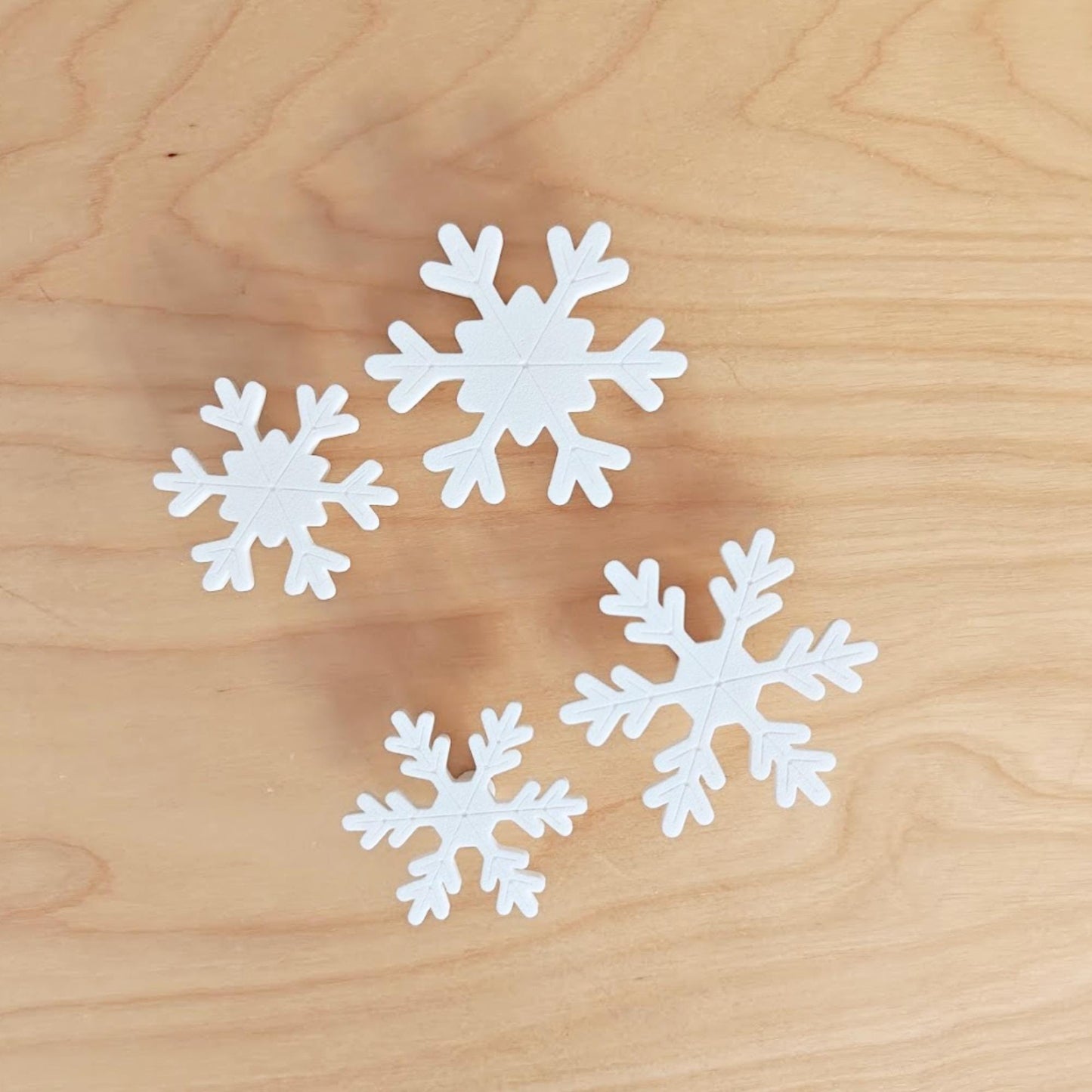Snowflake Knobs for Door or Drawer, Winter Drawer Pulls, Cabinet Handles, 3d print