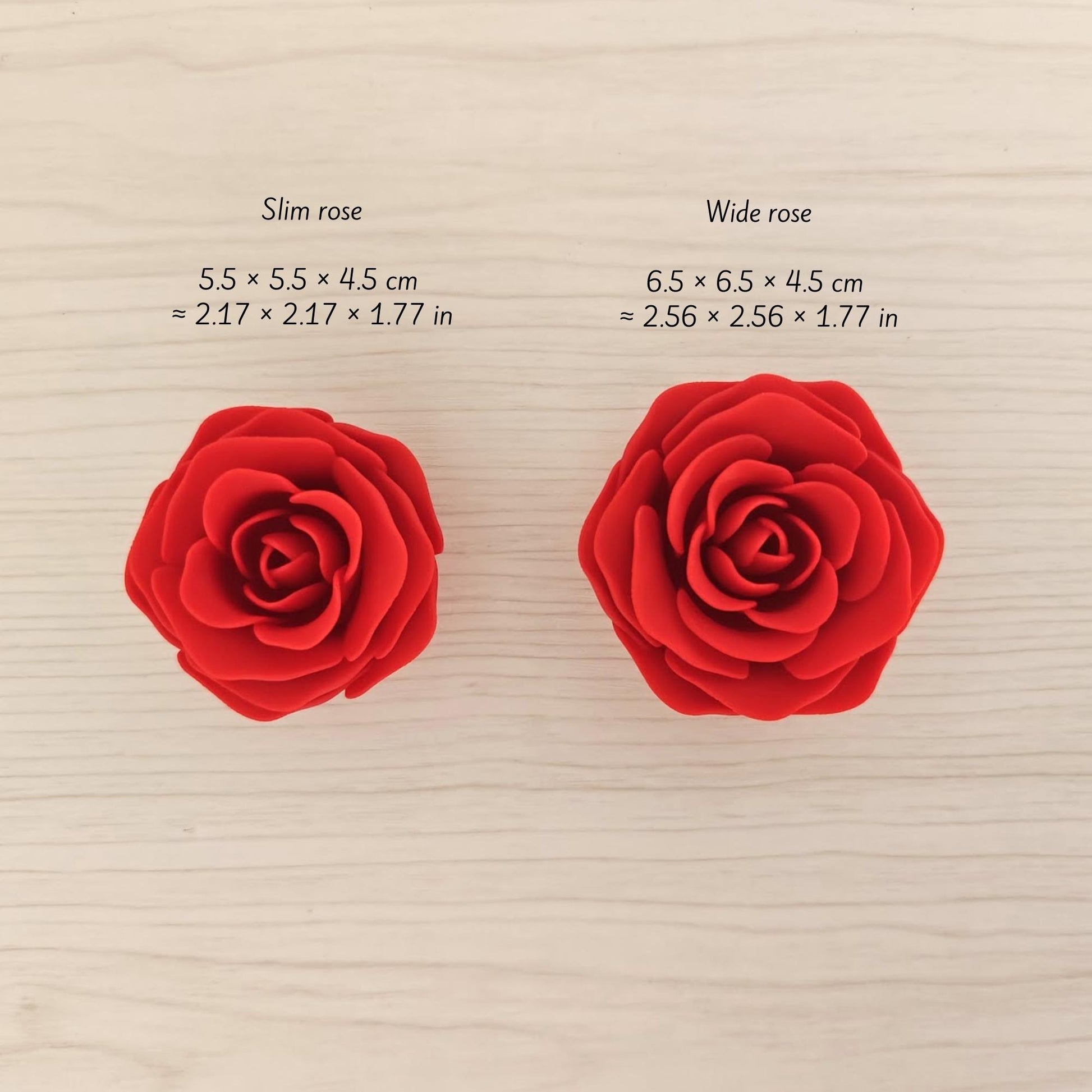 Decorative Roses, Romantic Home Decor, Valentine's Day Gift, 3d Printed Flowers