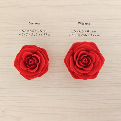 Decorative Roses, Romantic Home Decor, Valentine's Day Gift, 3d Printed Flowers