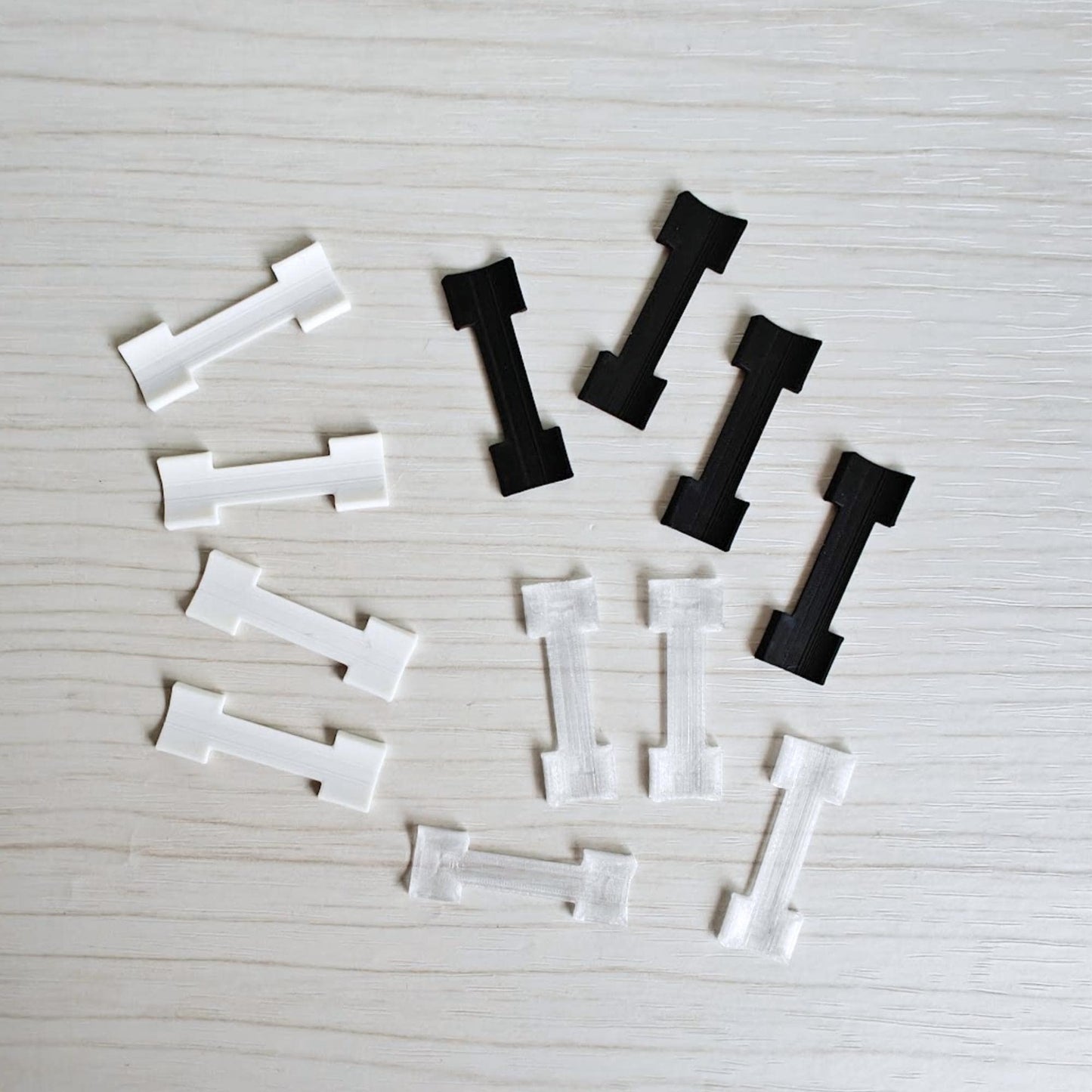 Miniature Wheel Chocks, 1/64 Scale Mini Car Display Accessories, Mini Garage Diorama, 3D Printed for Hot Wheels Scale