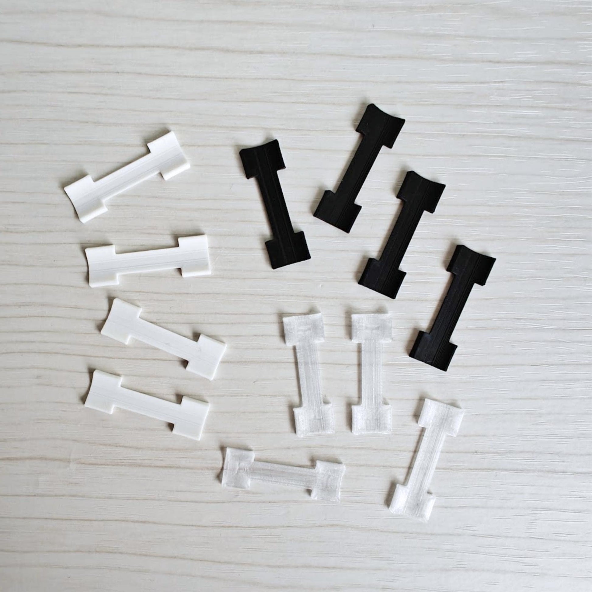 Miniature Wheel Chocks, 1/64 Scale Mini Car Display Accessories, Mini Garage Diorama, 3D Printed for Hot Wheels Scale