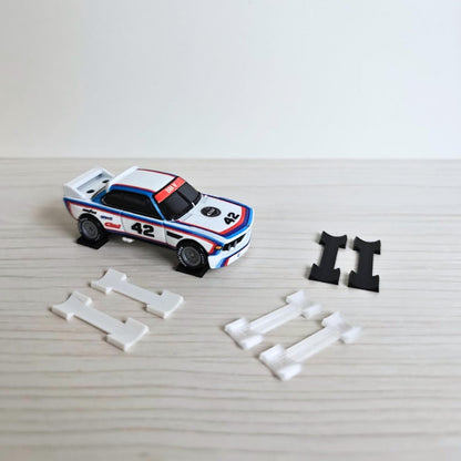 Miniature Wheel Chocks, 1/64 Scale Mini Car Display Accessories, Mini Garage Diorama, 3D Printed for Hot Wheels Scale
