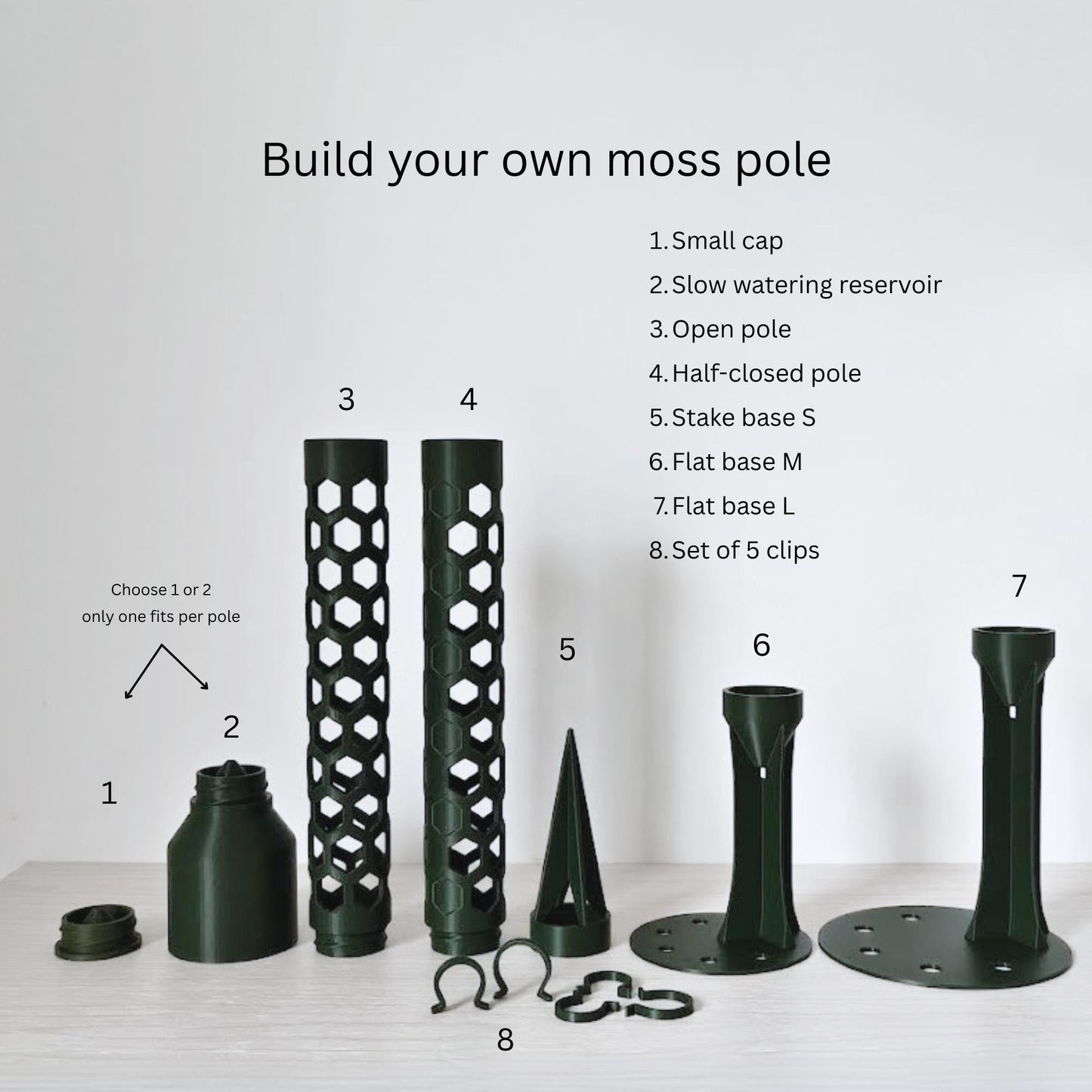Modular Moss Pole