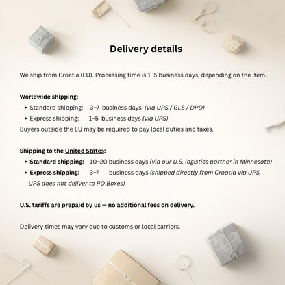Delivery details