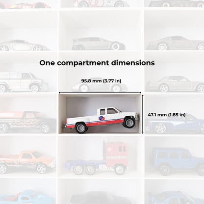 One compartment dimensions