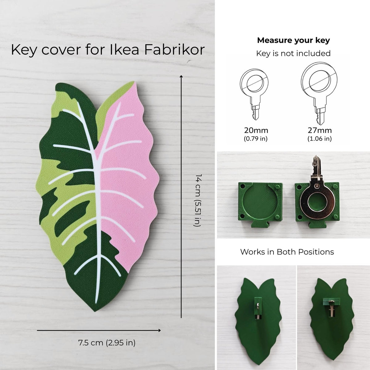 Key cover for Ikea Fabrikor