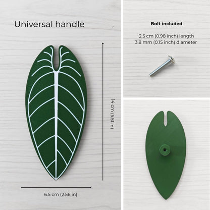 Universal handle with M4x25 bolt included