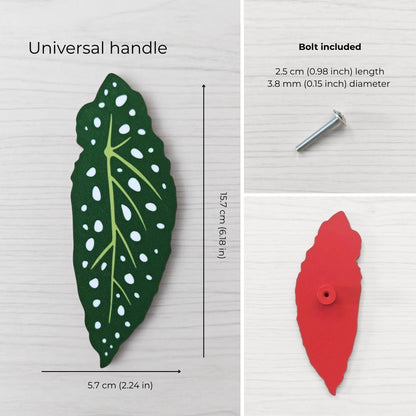 Universal handle with M4x25 bolt included