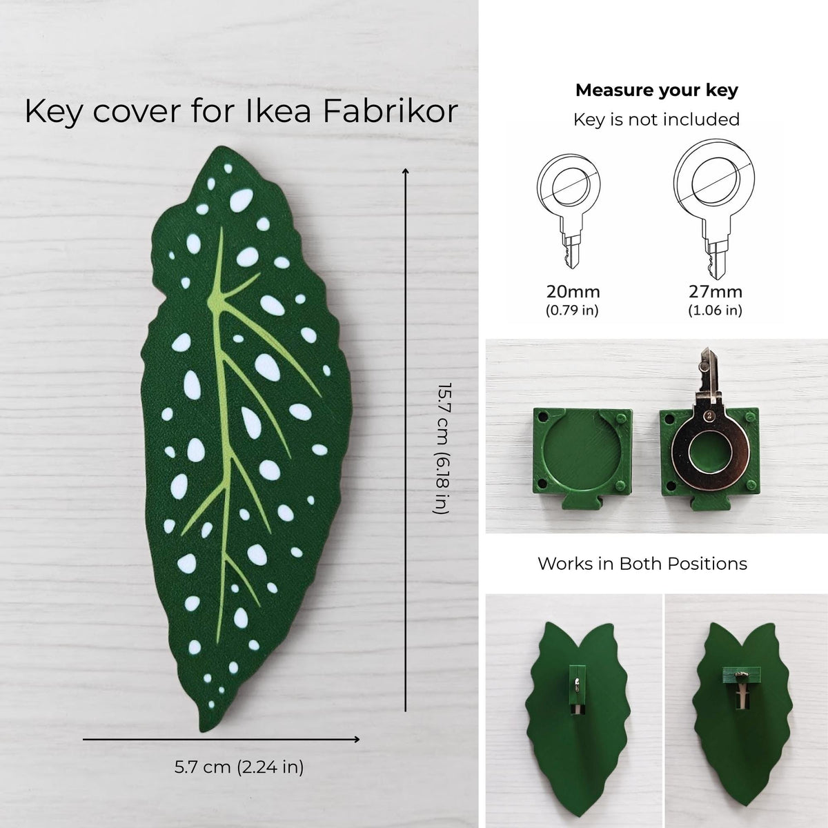 Key cover for Ikea Fabrikor