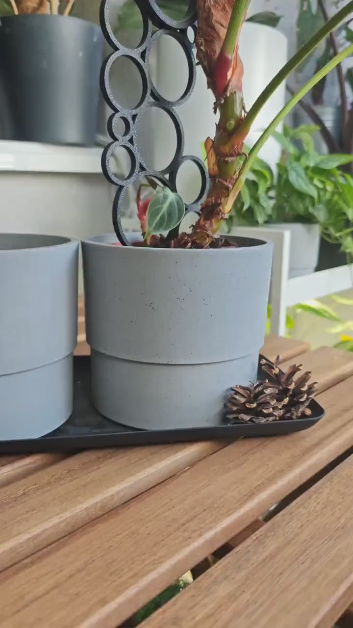 Extra Tall Extendable Trellis, Modular Circles Plant Support for Indoor Climbing Plants, 3d Printed Plant Bubble Grid