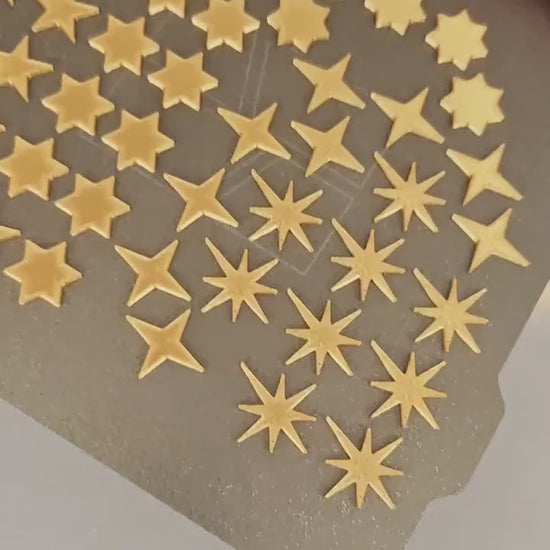 Star Confetti, 5 Shapes, 3D Printed Table Decor, Party Decorations, Holiday Wedding Birthday Scatter, Custom Colors Available, Gift Wrapping