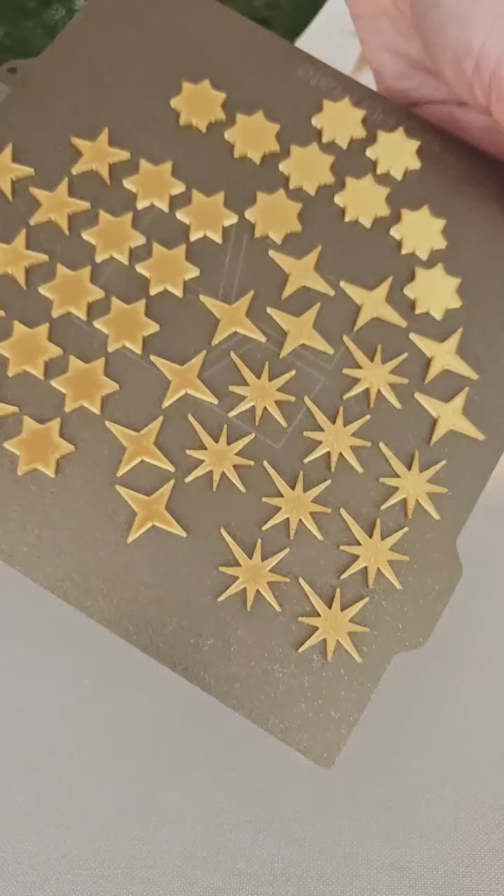 Star Confetti, 5 Shapes, 3D Printed Table Decor, Party Decorations, Holiday Wedding Birthday Scatter, Custom Colors Available, Gift Wrapping