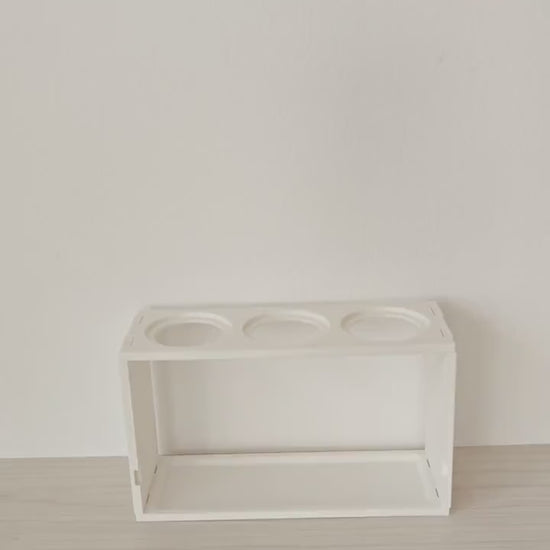 Corm Propagation Station – Holds Up to 48 Bulbs, 3 Removable Trays and Risers, Adjustable Ventilation, 3D printed